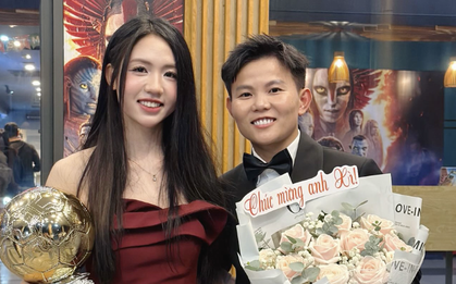 Hotgirl xinh như búp bê cực tình bên Quả bóng Vàng nữ Việt Nam 2025 là ai?