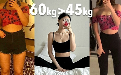 Gái xinh tiết lộ 2 điểm mấu chốt để giảm 15kg, không bị tăng lại trong 3 năm