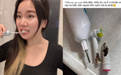 Cận cảnh thứ bên trong bàn chải điện khiến nhiều người rùng mình: BS nói gì?