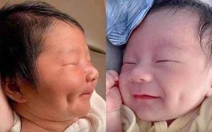 Em bé có má lúm đồng tiền rất đáng yêu, nhưng theo quan điểm dân gian, không phải chỉ có như vậy