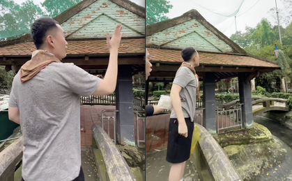 Tina Thảo Thi "cãi nhau" ở Thảo Cầm Viên