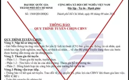 Chiêu lừa mới khiến nhiều trường học TPHCM báo động