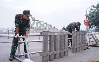 Bên trong trận địa pháo hoa sẵn sàng khai hoả đón năm mới 2026 tại Hà Nội