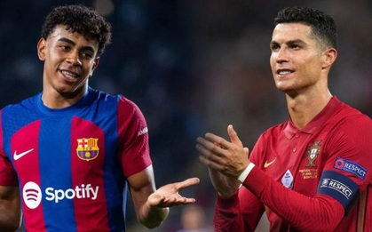 Lamine Yamal đáp trả khi bị so sánh với Ronaldo