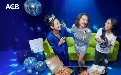 Phố lên đèn, tủ đồ lên đời, còn deal hời để ACB lo