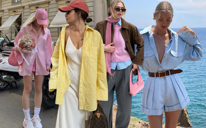 Bảng màu tô vẽ thời trang suốt 2025: Thế giới năm nay chuộng “bình yên”