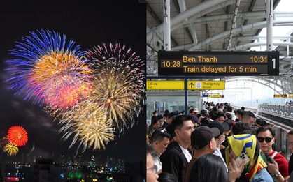 Tin vui cho hàng nghìn người dân TP.HCM đi xem pháo hoa đêm 31/12