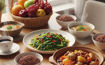 20 món ăn, uống giúp kiểm soát huyết áp và cholesterol dễ dàng