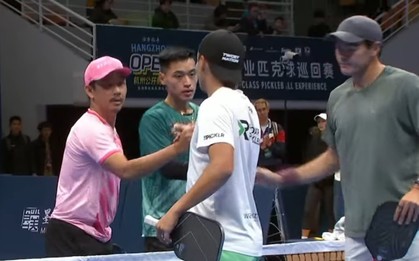 Đẳng cấp Pickleball Việt Nam: Vinh Hiển - Minh Quân đánh bại cặp đôi top 3 thế giới tại PPA Tour Asia