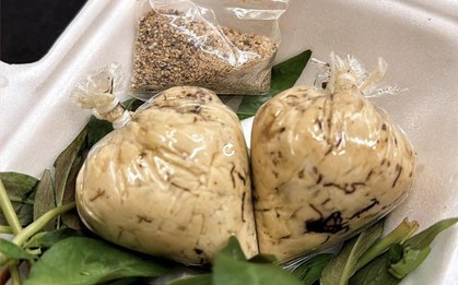 Rùng mình với món "hột vịt lộn chay": Nhìn giao diện y chang bản gốc, biết nguyên liệu làm từ gì mới ngỡ ngàng