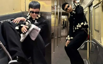 G-Dragon gây tranh cãi sau loạt ảnh chụp trên tàu điện ngầm tại Mỹ