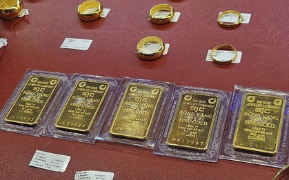 Tối 5-12, giá vàng miếng SJC bật tăng trở lại