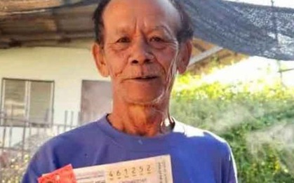 Cụ ông vô gia cư trúng số 14,8 tỷ đồng, họ hàng kéo đến đòi nhận nuôi