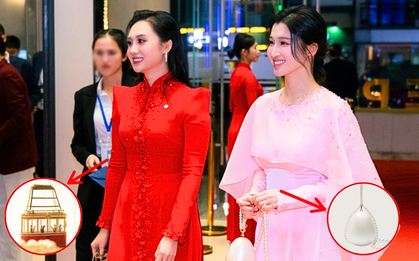 Túi hiệu của 2 nàng dâu nhà tỷ phú Bùi Lan Anh và Phương Nhi gây chú ý