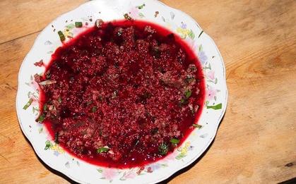 Tiết canh vịt của Việt Nam lọt vào top ẩm thực thế giới