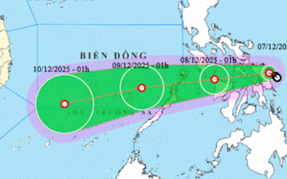 Áp thấp nhiệt đới giật cấp 8 sắp vào Biển Đông, khu vực nào có thể chịu ảnh hưởng?