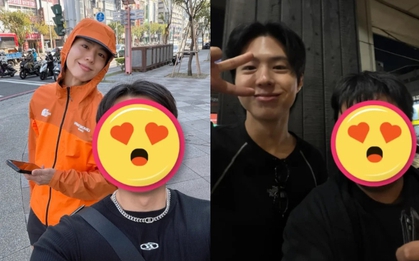 Park Bo Gum đi dự AAA hay du lịch thế này?