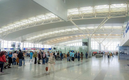 Nhà ga T2 Nội Bài sau mở rộng, thiết bị hiện đại tự động trả khay, không cần tháo laptop