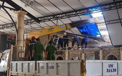 Sập nhà hàng ở Đà Lạt, 1 người tử vong