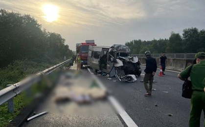 Vụ tai nạn trên cao tốc khiến 4 người tử vong: Cô dâu, chú rể cùng gia đình đang trên đường về Ninh Bình