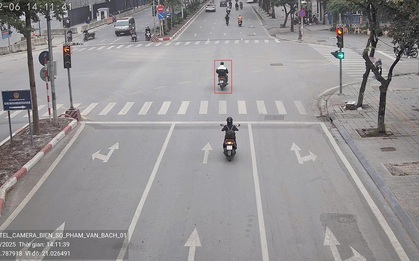 Cục CSGT: Phát hiện 703 xe vượt đèn đỏ trong một ngày tại nút giao ở Hà Nội