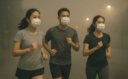 Chạy đêm cũng không thoát bụi mịn