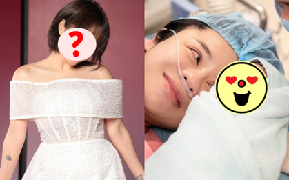Chị đẹp Vbiz và chồng doanh nhân chào đón con gái đầu lòng