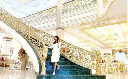 Mỹ nhân Việt 26 tuổi lên xe hoa với đại gia: Ở dinh thự dát vàng tráng lệ, sống như công chúa đời thực