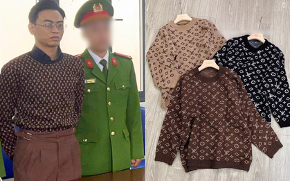 Chiếc áo Louis Vuitton của "tổng tài" vừa bị bắt