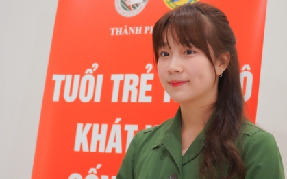 Cô gái xinh đẹp bảo lưu khoá học thạc sĩ, xung phong nhập ngũ