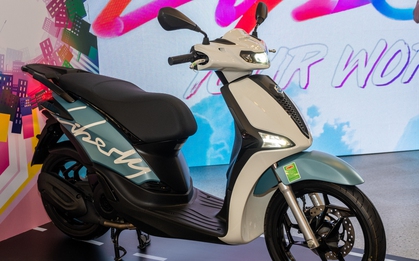 Piaggio Liberty 2025 ra mắt, giá từ 57,5 triệu đồng, đối đầu SH Mode