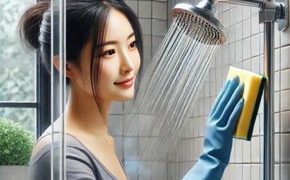 Cách vệ sinh vòi hoa sen để loại trừ ổ vi khuẩn gây bệnh