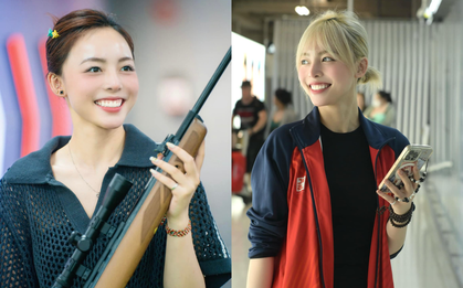 Đã tìm ra danh tính nữ VĐV bắn súng viral khắp MXH vì quá xinh đẹp, từng tình nguyện nhập ngũ, giành HCV SEA Games