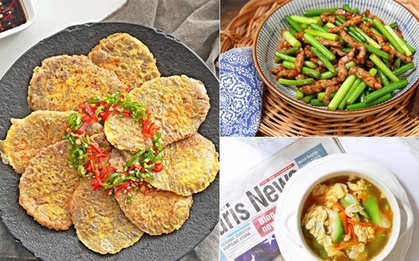 Gợi ý thực đơn bữa tối ngon cơm với 3 món dễ làm