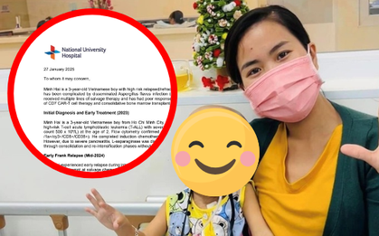 Bệnh viện ở Singapore minh bạch 1 thứ liên quan đến quá trình điều trị cho bé Bắp