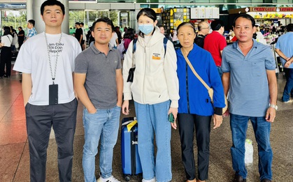 Nữ sinh 22 tuổi mất liên lạc được tìm thấy ở Trung Quốc đã về Việt Nam, tiết lộ hình ảnh tại sân bay