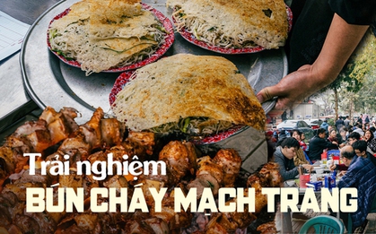 Lặn lội mấy chục cây số đi ăn thử "quán rặng tre" nức tiếng Đông Anh, xe ô tô xếp hàng dài, giờ cao điểm khách phải tự phục vụ