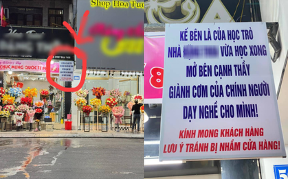 Chủ shop hoa Hạ Long nhận cái kết “cực đắng” sau khi dạy nghề cho con gái hàng xóm: Cộng đồng mạng người trách "vô ơn", người nói "chuyện thường"