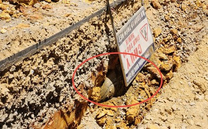 Phát hiện vật thể lạ nghi bom giữa trung tâm Đà Lạt