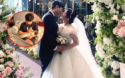 Ảnh Lee Dong Wook chăm con trai đầu lòng khiến MXH nổ tung