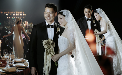 Xả ảnh nét căng trong đám cưới xa hoa của "cơ trưởng đẹp trai nhất Việt Nam": Hé lộ 1 chi tiết có tiền cũng không mua được!