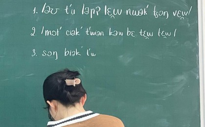12 năm học tiếng Việt, xem bức ảnh này xong tui muốn bỏ cuộc!