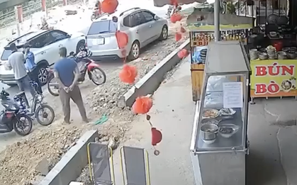 Nam thanh niên bị đánh tới tấp ở Đồng Nai