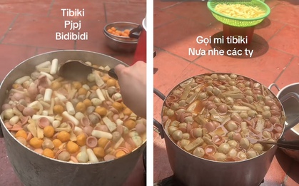 Dạo này con cái đi học về cứ nằng nặc đòi ăn Tibiki, tưởng gì lạ hoá ra món này