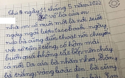 Học sinh tiểu học viết văn kể "Nhà em có nuôi một bà nội": Đọc đến đâu, dân tình ngượng chín mặt đến đó
