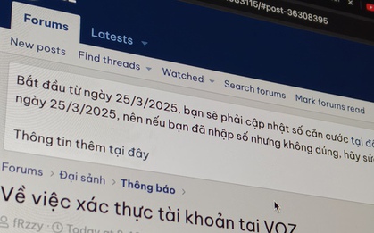 Diễn đàn công nghệ nổi tiếng tại Việt Nam yêu cầu thành viên nhập số CCCD để được đăng bài