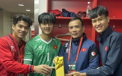 Thủ môn U22 Việt Nam hay nhất giải Tứ hùng ở Trung Quốc