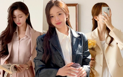 Không phải blazer oversized, đây mới là 4 kiểu blazer đang được hội gái Hàn mê diện nhất lúc này