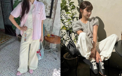 Gái Hàn rủ nhau cất hết quần jeans xanh vào tủ