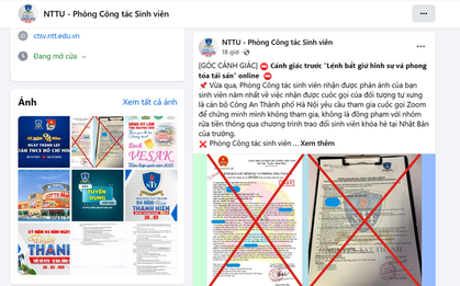 Sinh viên bất ngờ nhận "lệnh bắt giữ hình sự và phong tỏa tài sản", nhà trường lên tiếng
